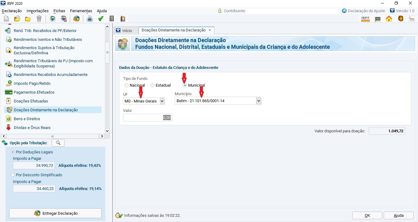 FIA - Fundo da Infância e Adolescência