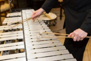 percussão-bater-instrumento-orquestra